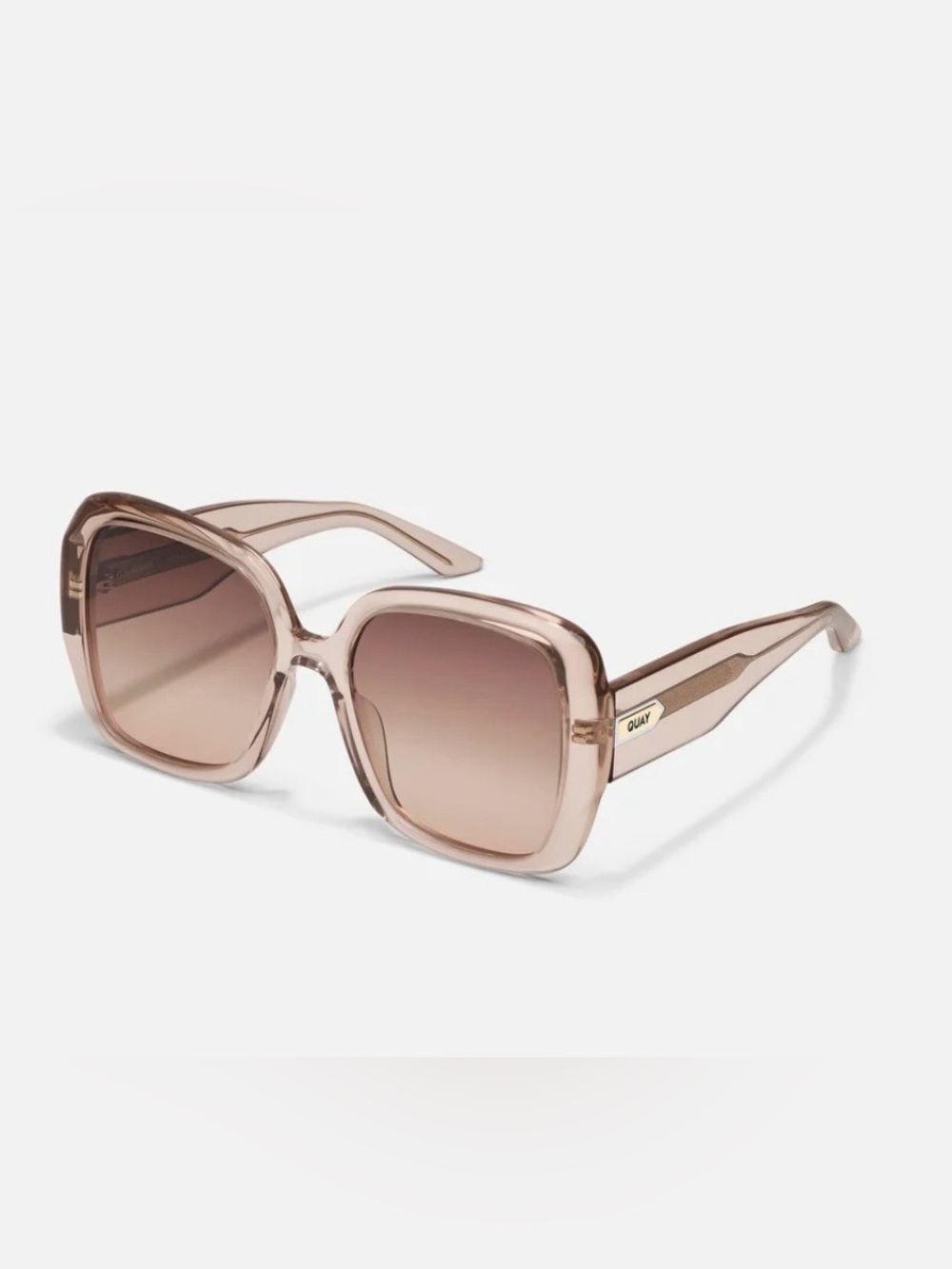 QUAY - Full Glam Sunglasses in
Doe/Brown Fawn